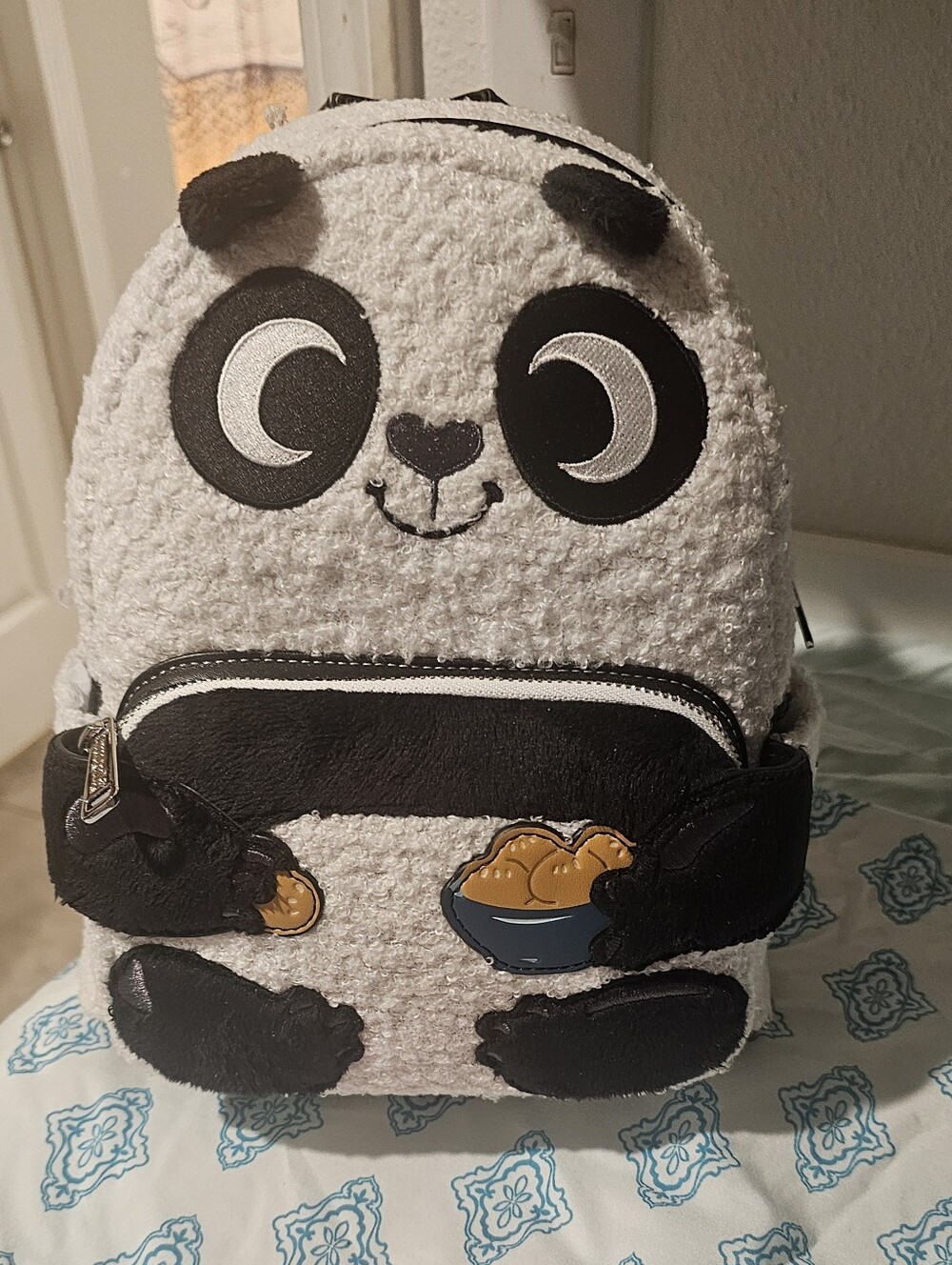 NWT! Loungefly Plush Kungfu Panda Mini Backpack